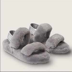 Ugg Gray Slide Slippers / Size 8 / Brand New